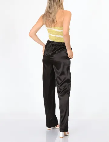 Pantaloni Vila, negru Negru