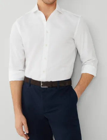 Camasa HACKETT, alb Alb