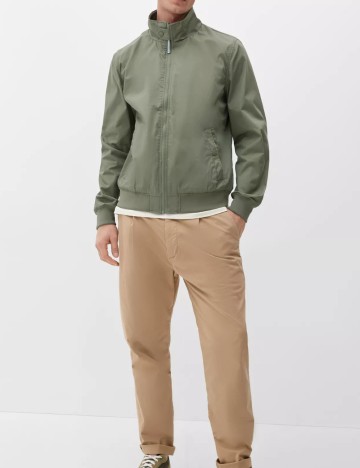 Geaca s.Oliver Plus Size Men, verde