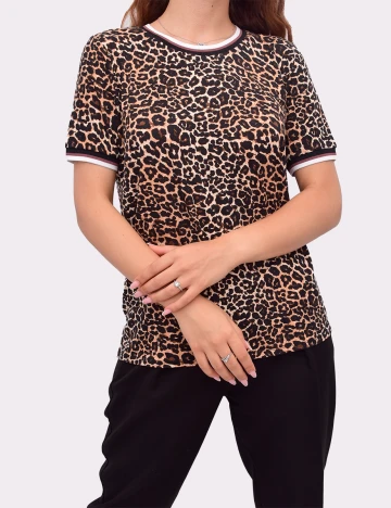Tricou Only, animal print
