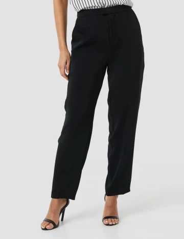 Pantaloni NA-KD, negru