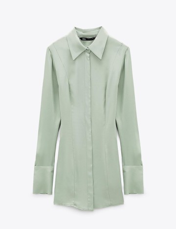 Rochie scurta Zara, verde