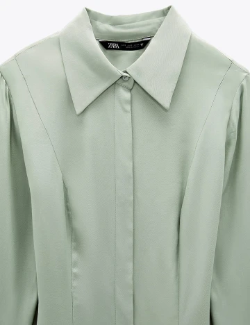 Rochie scurta Zara, verde