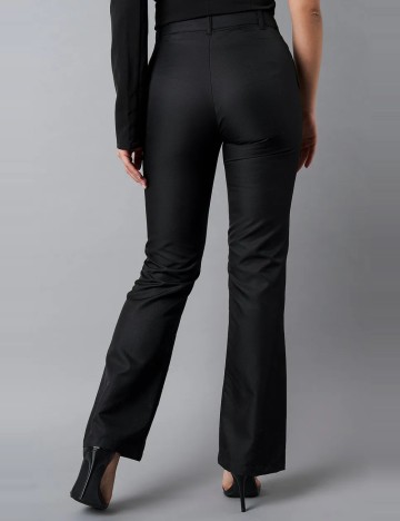 Pantaloni NA-KD, negru