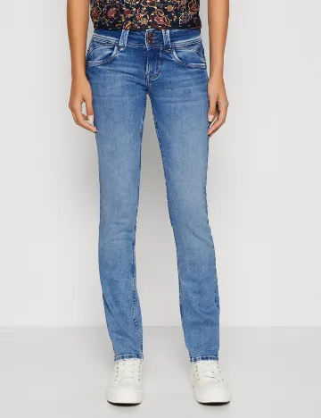 Blugi Pepe Jeans London, albastru