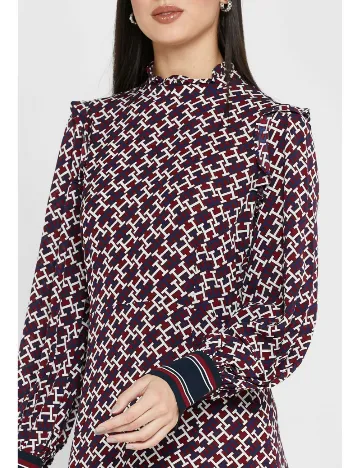 Rochie scurta Tommy Hilfiger, mix culori