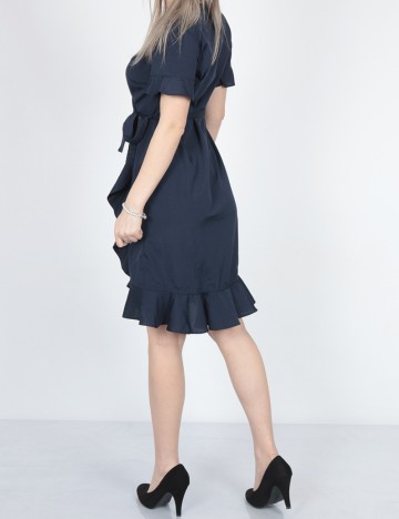 Rochie scurta Vero Moda, bleumarin inchis