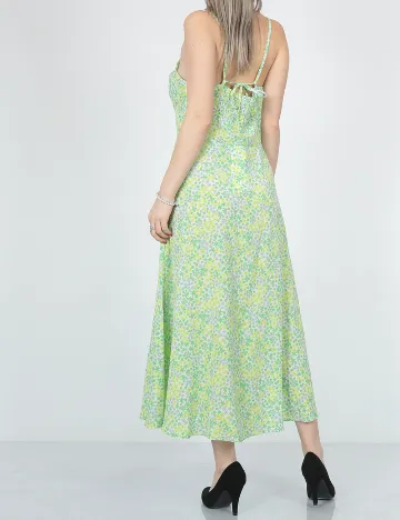 Rochie medie Neon&Nylon, verde Verde