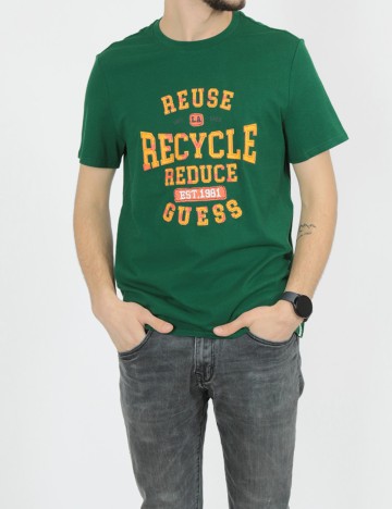 Tricou Guess, verde