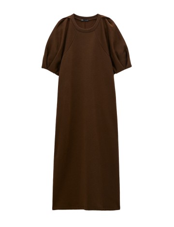 Rochie medie Zara, maro