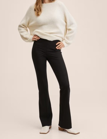 Pantaloni Mango, negru