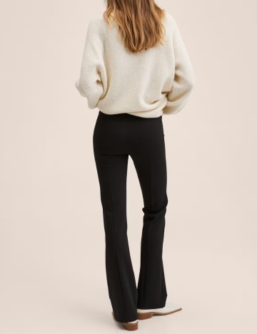 Pantaloni Mango, negru