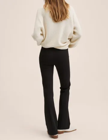 Pantaloni Mango, negru