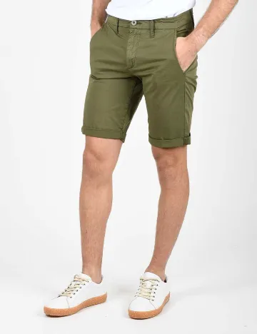 Pantaloni scurti Guess, verde Verde