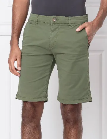 Pantaloni scurti Guess, verde Verde