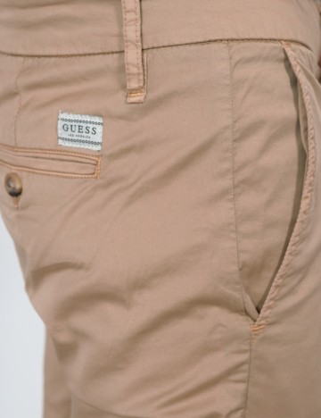 Pantaloni scurti Guess, crem