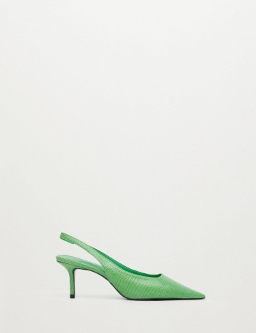 Pantofi Mango, verde