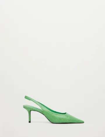Pantofi Mango, verde