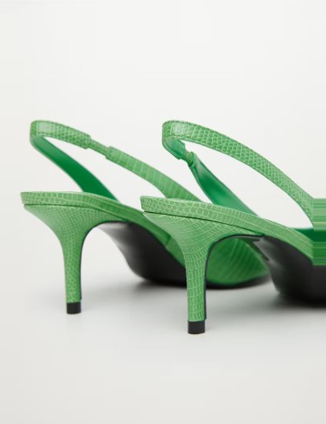 Pantofi Mango, verde