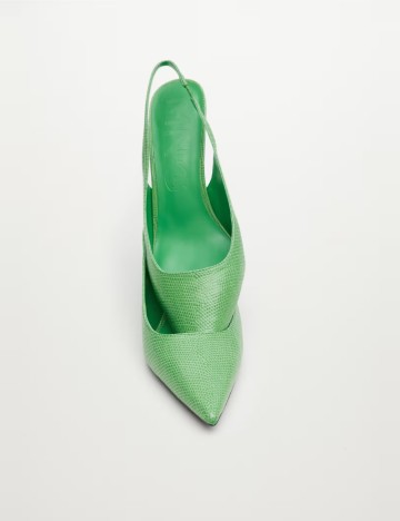Pantofi Mango, verde