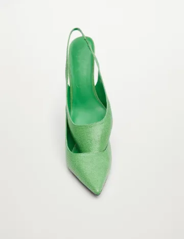 Pantofi Mango, verde