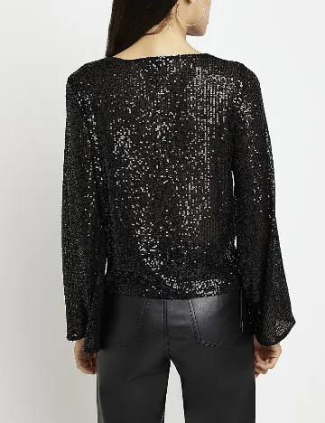 Bluza River Island, negru