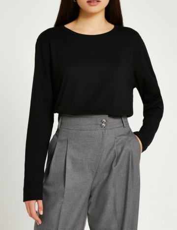 Bluza River Island, negru