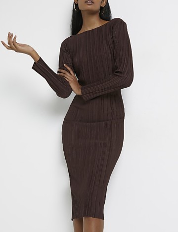 Rochie scurta River Island, maro