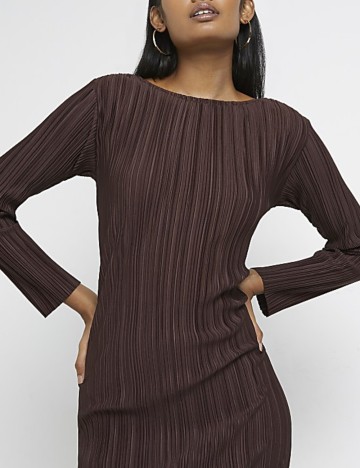 Rochie scurta River Island, maro