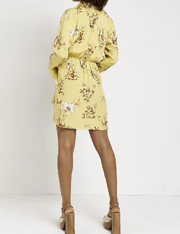 Rochie scurta River Island, galben