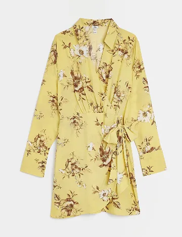 Rochie scurta River Island, galben