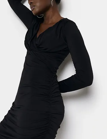 Rochie scurta River Island, negru