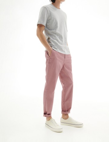 Pantaloni Reserved, roz pudra