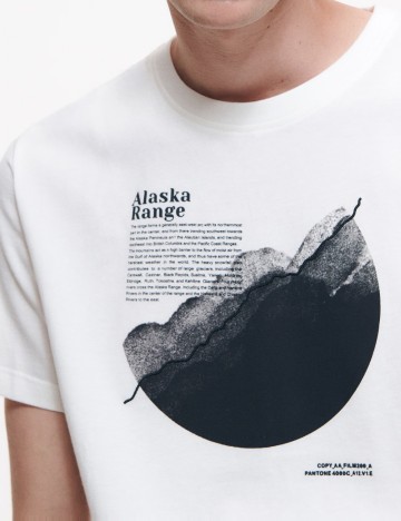 Tricou Reserved, alb
