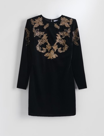 Rochie scurta Reserved, negru