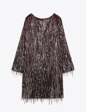 Rochie scurta Zara, pruna