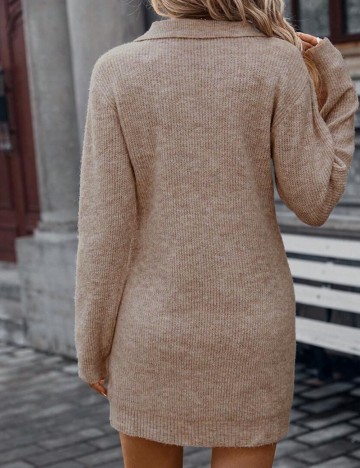 Rochie scurta SHEIN, bej