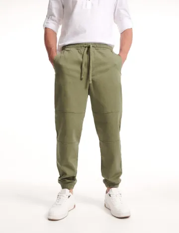 Pantaloni Reserved, verde Verde