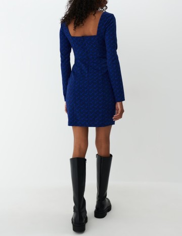 Rochie scurta Mohito, bleumarin