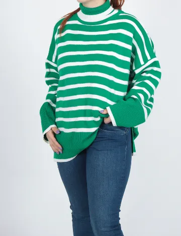 Bluza Oversize SHEIN, verde Verde