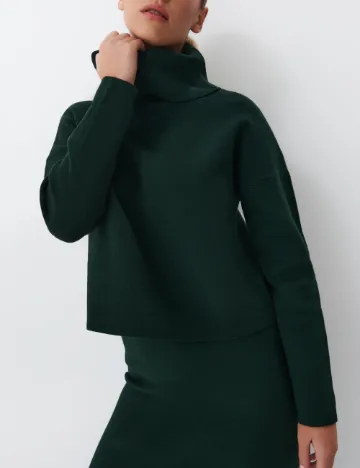 Bluza Mohito, verde inchis Verde