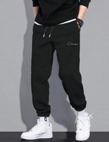 Pantaloni SHEIN, negru