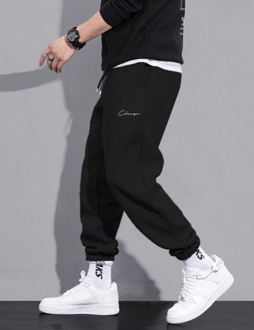 Pantaloni SHEIN, negru