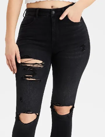 Blugi American Eagle, negru Negru