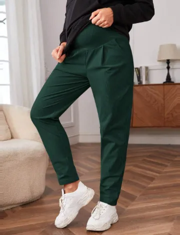 Pantaloni SHEIN Maternity, verde Verde