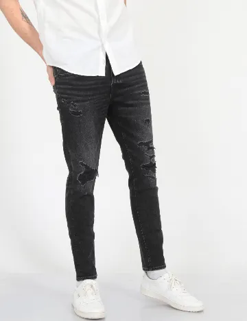 Blugi American Eagle, negru Negru