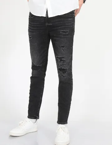 Blugi American Eagle, negru Negru