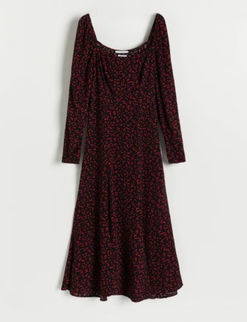 Rochie medie Reserved, negru