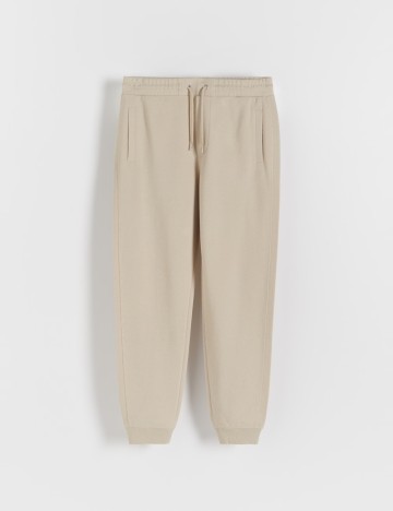 Pantaloni Reserved, crem