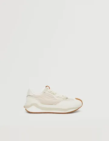 Adidasi Mango, crem